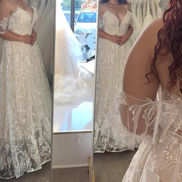 Madi Lane 'Maiya' Gown in Mocha - Picture 2 of 7